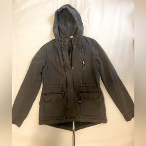 H&M / Divided Gray Utility Jacket, Size 6